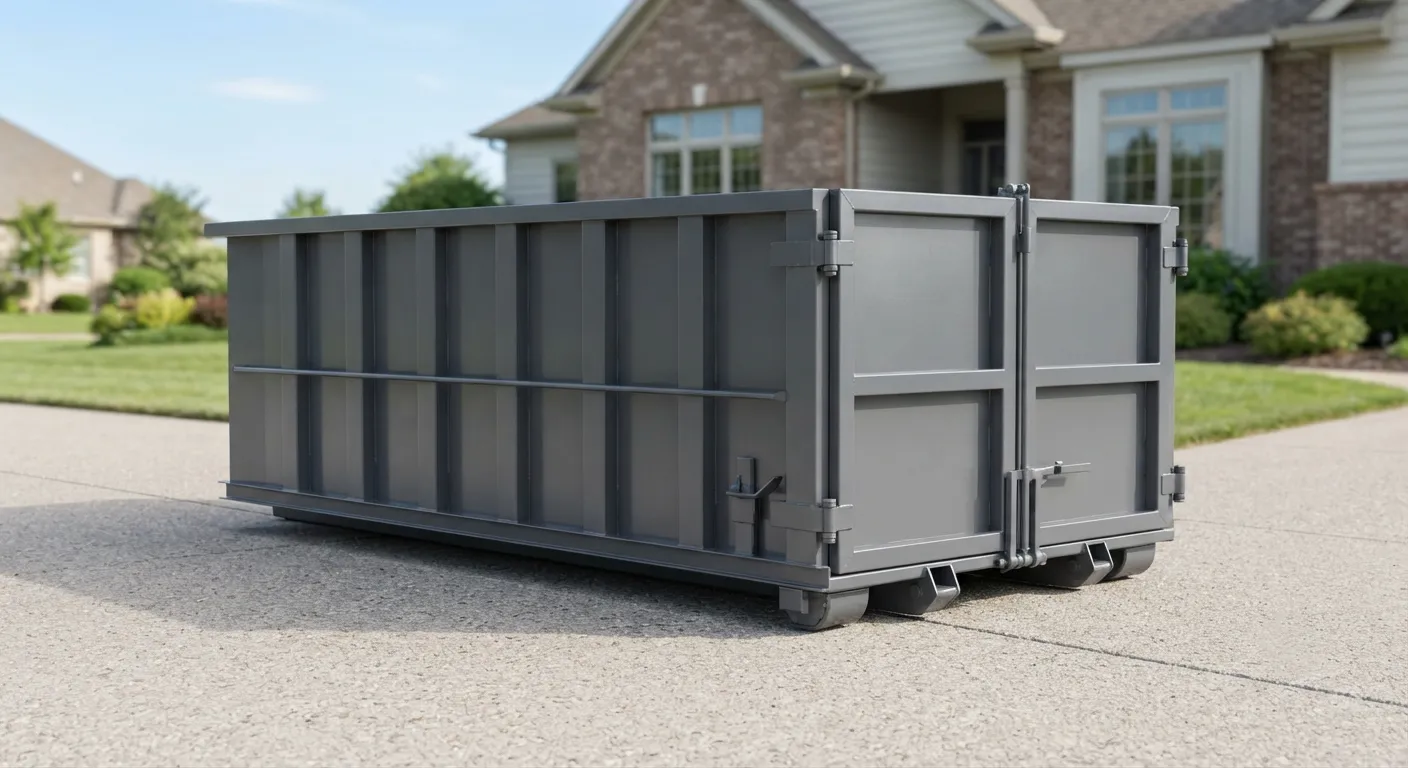 10 yard dumpster rental from our Wyoming fleet
