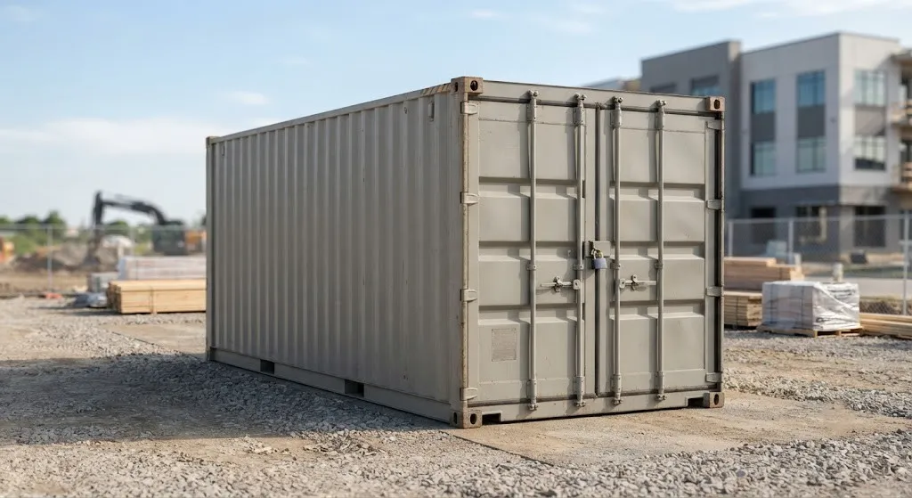 20ft storage container from our Wyoming fleet